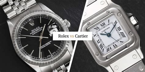 rolex vs cartier mens watches|Rolex or Cartier investment.